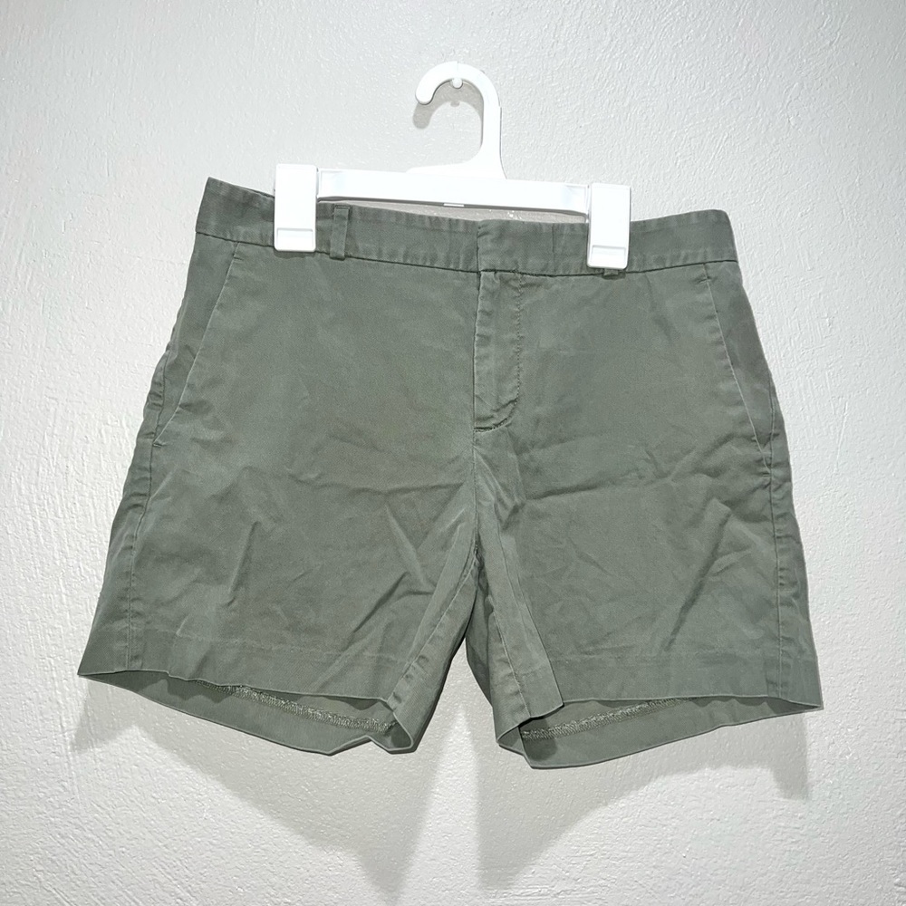 Banana Republic Military Olive Green Bermuda Shorts